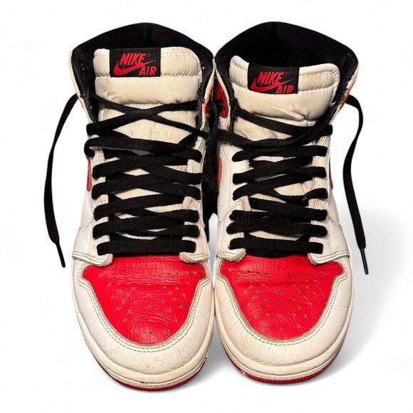 US 8 Air Jordan 1 Retro High OG “Heritage” – White/Red 2022 - Picture 1 of 8